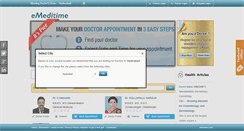 Desktop Screenshot of emeditime.com